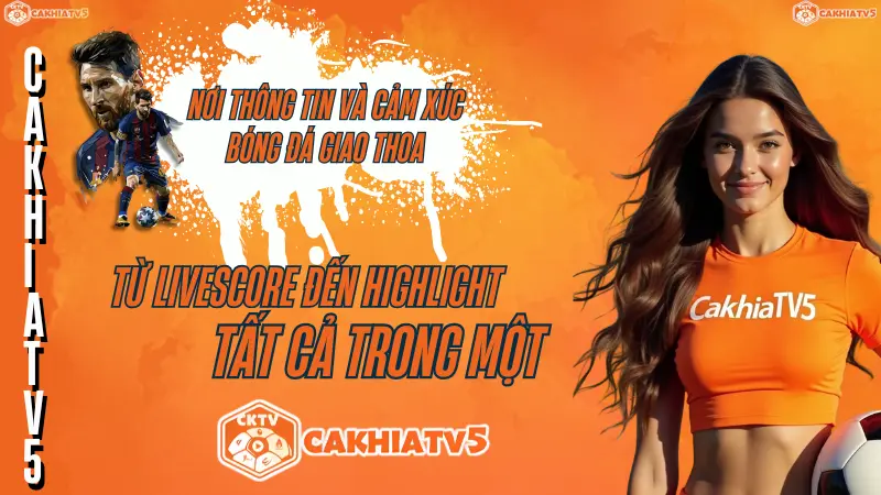 Dịch vụ hỗ trợ trên CakhiaTV giúp người hâm mộ sống cùng bóng đá – từ xem bóng đá trực tiếp đến cập nhật lịch thi đấu, bình luận trận đấu.