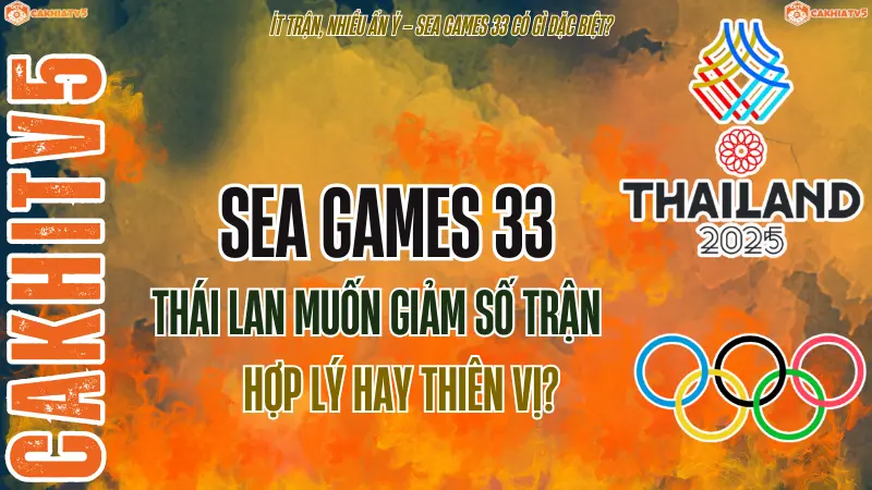 Thể thức bóng đá SEA Games 33 – Thái Lan đề xuất chia bảng mới.