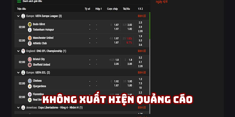 Không bị quấy nhiễu bởi quảng cáo đại trà Không bị quấy nhiễu bởi quảng cáo đại trà