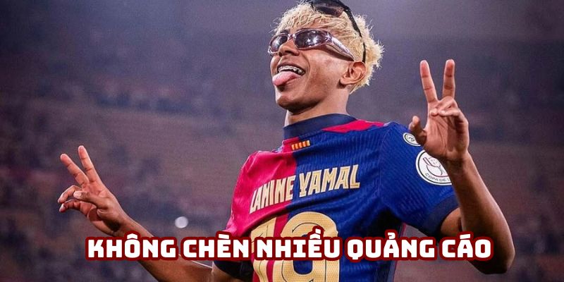 Trang web không chèn nhiều quảng cáo Trang web không chèn nhiều quảng cáo