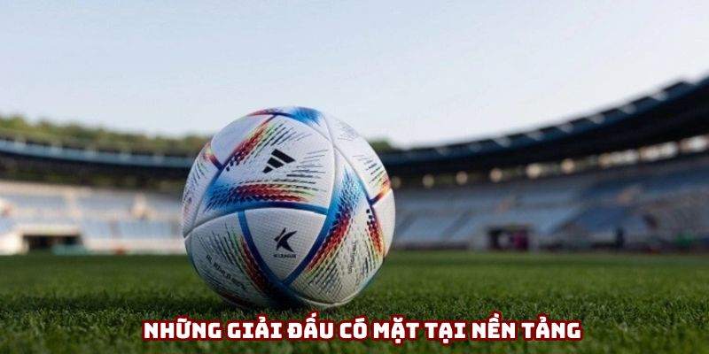 Những giải đấu có mặt tại nền tảng Những giải đấu có mặt tại nền tảng